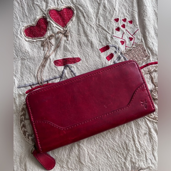 Frye Handbags - Frye red leather Wallet